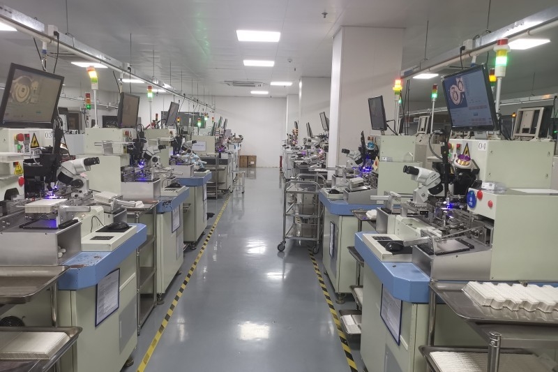 Demo Photoelectric Technology (Wuxi) Co., Ltd. linia produkcyjna producenta