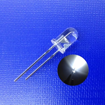 5mm 9000K BIAŁY KOLOR SUPER BRILIGHT 22000MCD ROUND CLEAR LENS ZŁOTY WYŁOŻENIA WIĄZEK DO Światła drogowego