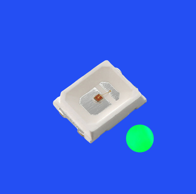 SMD2835 2.8x3.5mm Zielony kolor 520- 525nm 8-12LM 120° Przejrzystość soczewki PCT