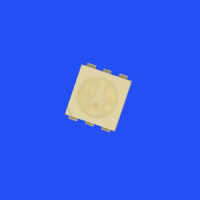 5050 RGB LED Dioda 5.0x5.0mm Super Jasny 120 Deg 6 Pin Dyfuzyjna Obiektyw 0.3W SMD Chip