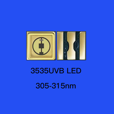 35*35mm 310nm UV LED Diodę ceramiczną z uszczelnieniem 120° Jasna soczewka UVB Chip Dioda