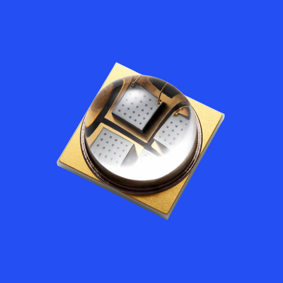 7.0*7.0mm 365-370nm UV LED Diodę 60° Jasna soczewka UVB LED Diodę