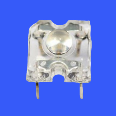 0.5W koloru bursztynowego Super Flux Piranha LED Zintegrowana ochrona chipów Zener 80deg 5mm LED dla świateł ostrzegawczych i strzałek