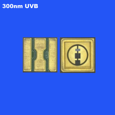 UVB 0,6W 3535 SMD Dioda LED 300nm Wysoka moc promieniowania 120° Diody fotociecznicze do utwardzania kleju