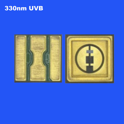 0.6W UVB 330nm 3535 SMD LED Ceramic Sealing High Radiant Power Water Clear Lens 120deg do sterylizacji